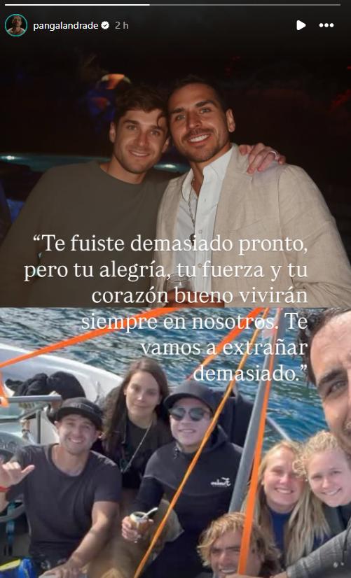 Despedida de Pangal Andrade a amigo fallecido en Toltén - IG