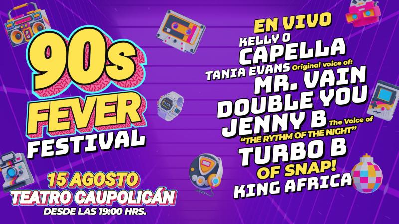 90s Fever Festival: Dónde, cuándo es y cómo conseguir entradas de la fiesta del eurodance