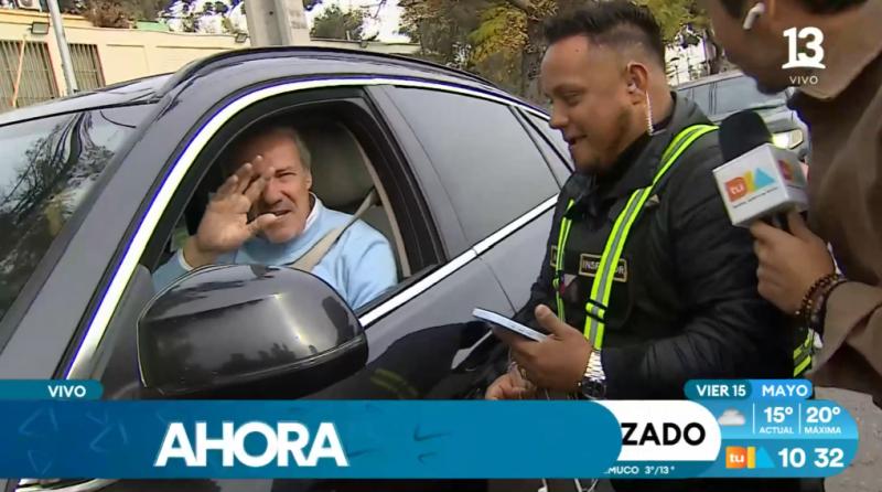 "Superman" Vargas fiscalizado en La Granja - Canal 13