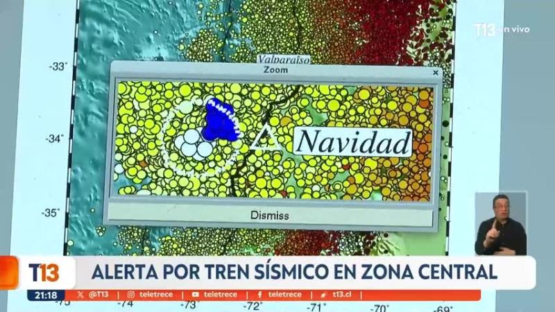 "Fue como que chocaron la casa": Alerta por tren sísmico que provocó 11 temblores en 90 minutos en la región de O'Higgins