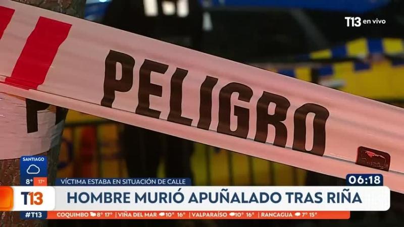 Hombre en situación de calle murió apuñalado en Ñuñoa: Era un conocido plumillero del sector