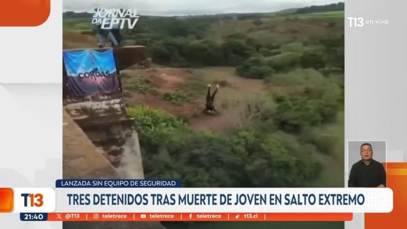 Las palabras de uno de los instructores que lanzaron a María Eduarda Rodrigues al vacío sin cuerdas de seguridad | T13