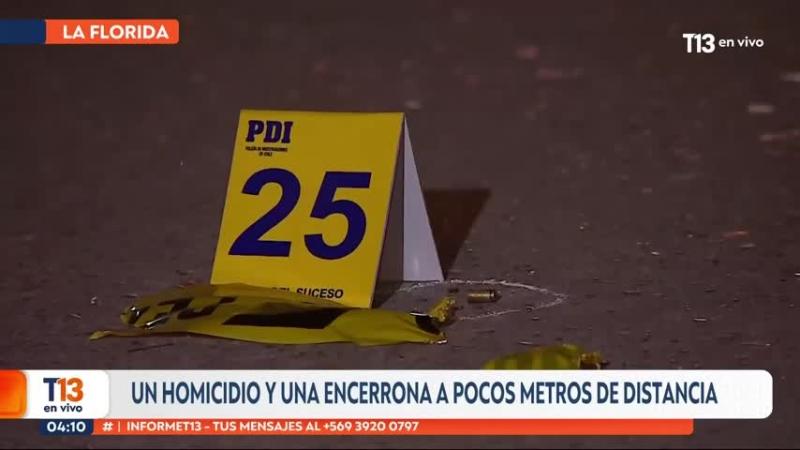 Homicidio en La Florida: Hombre fue baleado por desconocidos que lo persiguieron hasta matarlo