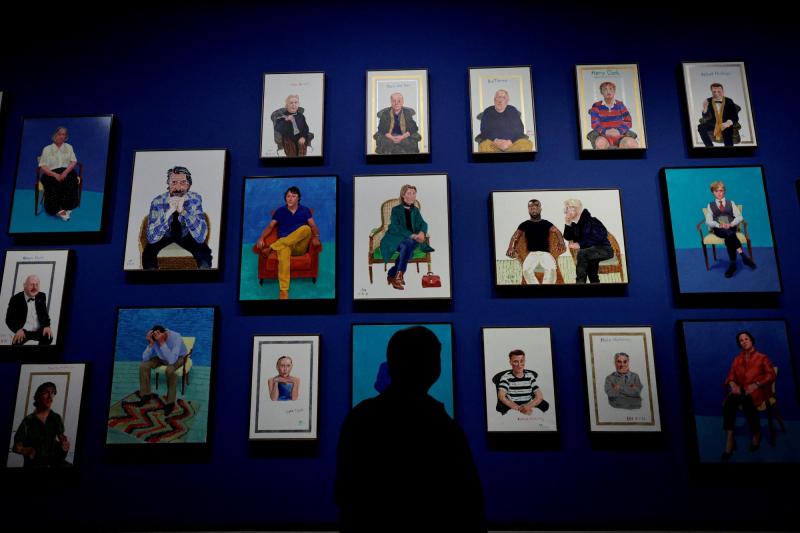 AFP - Obras de David Hockney