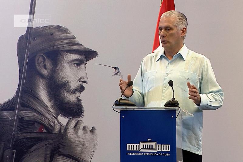 AFP - Presidente de Cuba, Miguel Díaz Canel