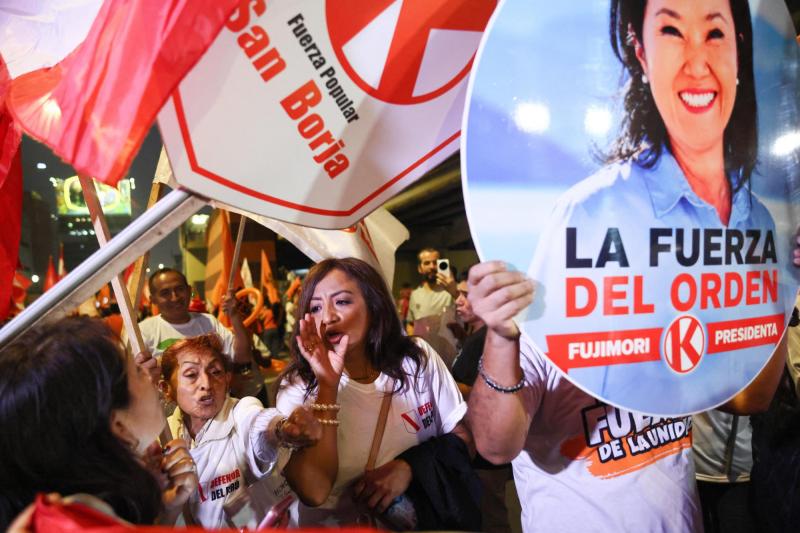 AFP - Adherentes de Keiko Fujimori