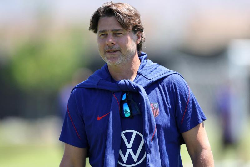 Mauricio Pochettino, DT de EE.UU. en el Mundial - AFP
