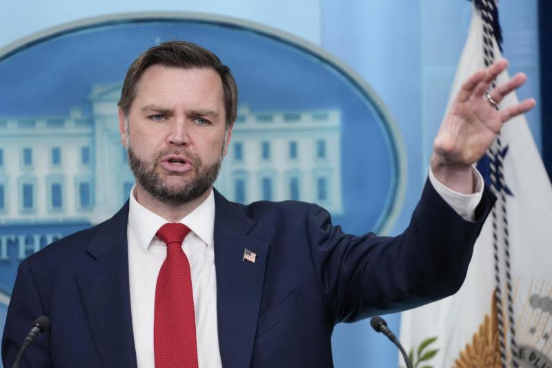 AFP - JD Vance, vicepresidente de EEUU