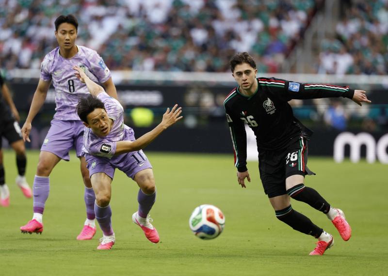 México enfrenta a Corea del Sur por el Mundial - AFP