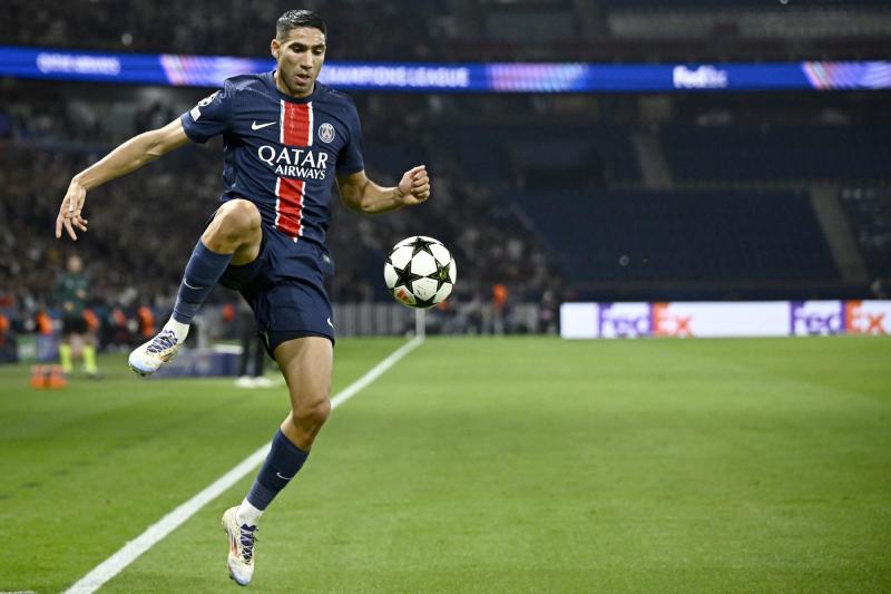 AFP - Hakimi en el PSG