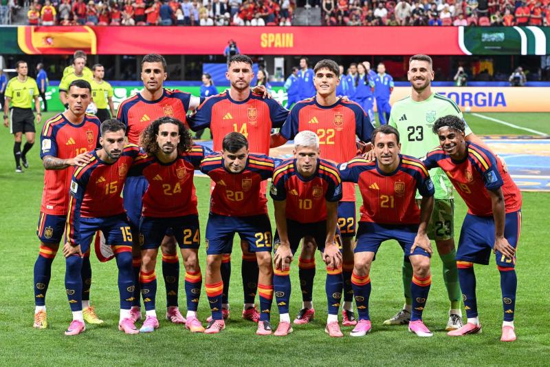España cancela entrenamientos por tormentas en el Mundial - AFP