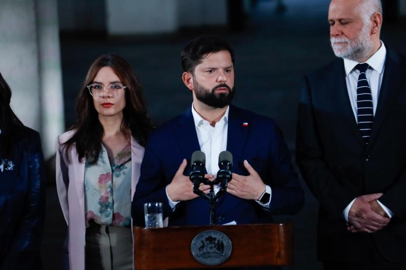 Agencia Uno - Expresidente Gabriel Boric