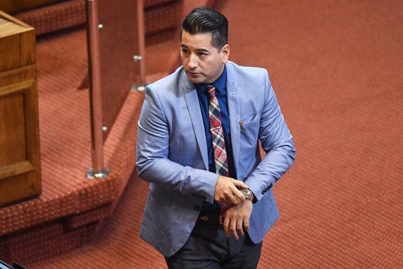 Agencia Uno - El diputado Javier Olivares fue uno de los firmantes de la acusación constitucional contra Grau