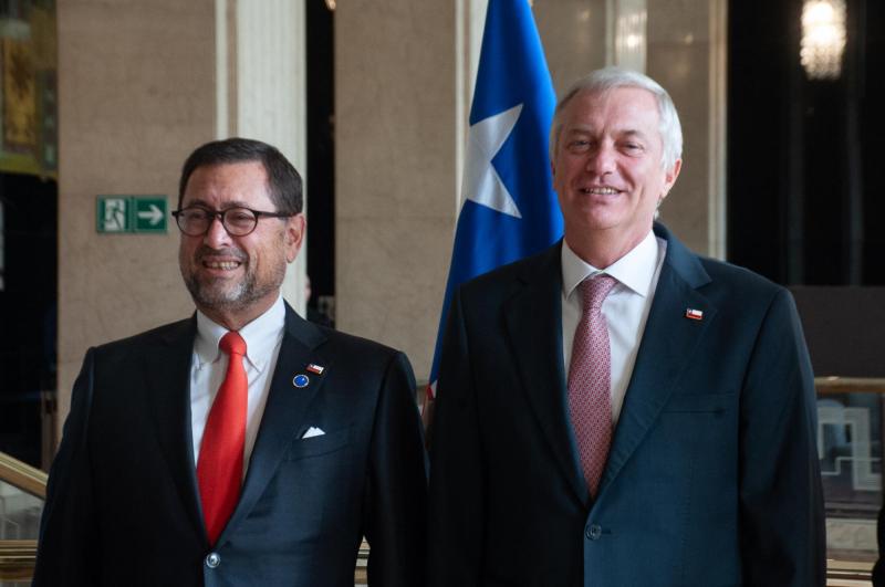 Agencia Uno - Canciller Pérez Mackenna y Presidente Kast