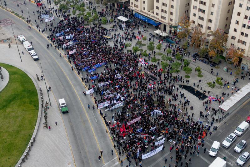 Agencia Uno - Manifestaciones de este miércoles