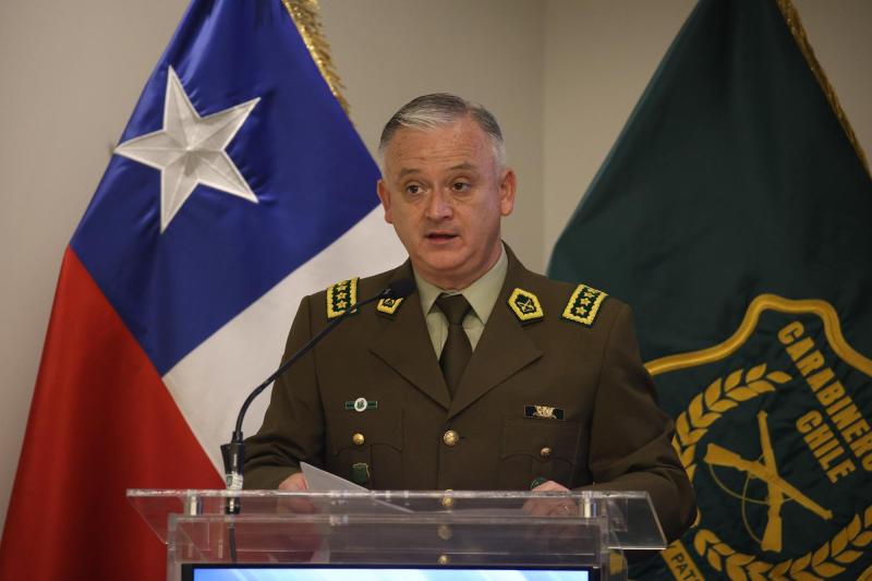 Aton- Marcelo Araya, director general de Carabineros