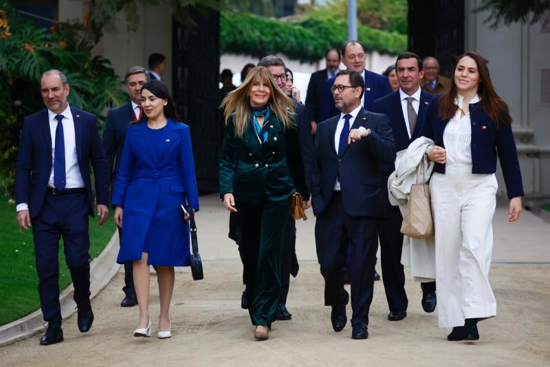 Aton - Los ministros se reunieron en el Palacio Cerro Castillo previo a la Cuenta Pública