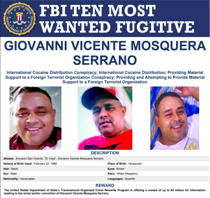 Los líderes del Tren de Aragua que siguen libres tras la muerte del "Niño Guerrero" - FBI