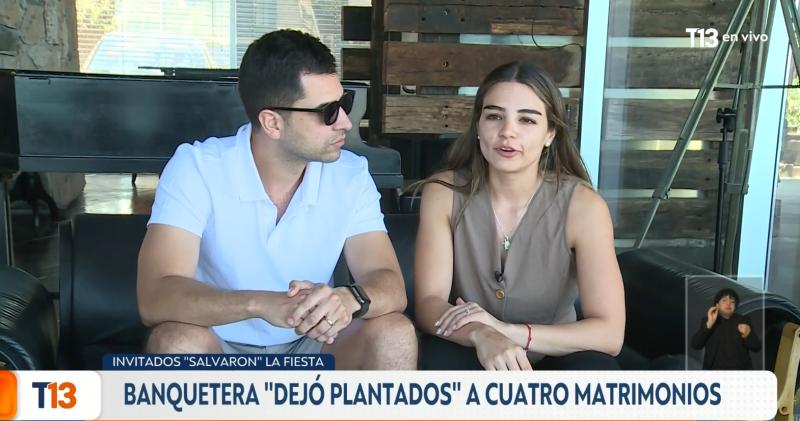 T13 - Pareja estafada por la banquetera