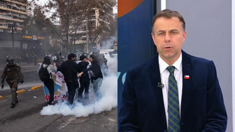 T13/Agencia Uno - Codina defendió Registro de Vándalos y afirmó que sanciones también alcanzarán a los "más acaudalados"