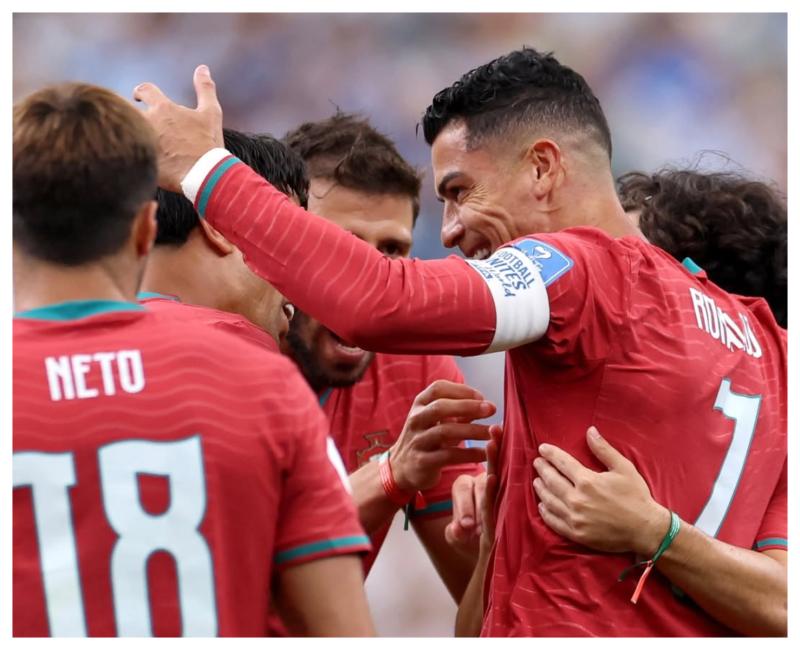 Cristiano Ronaldo marcó su primer gol en el Mundial - Instagram: @portugal