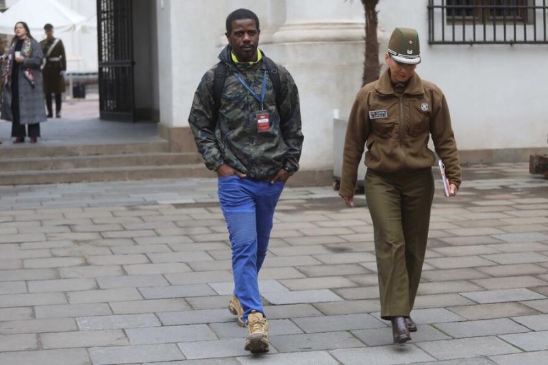 Un extranjero de nombre "Fernando" fue recibido en el Ministerio del Interior en junio de 2023.
