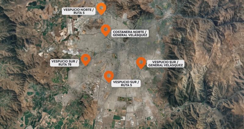 Las comunas de la Región Metropolitana donde más ocurren encerronas: este es el mapa del delito