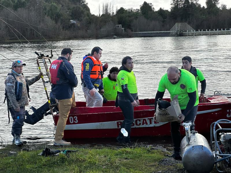 PDI - Encuentran muerto a joven de 23 años que permanecía desaparecido en Puyehue