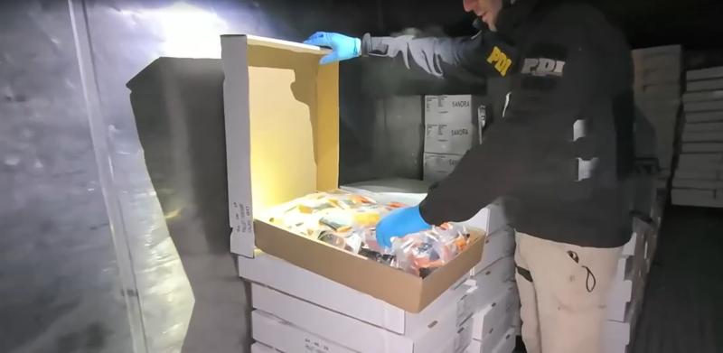 T13 - Millonario contrabando de pescados en Valdivia