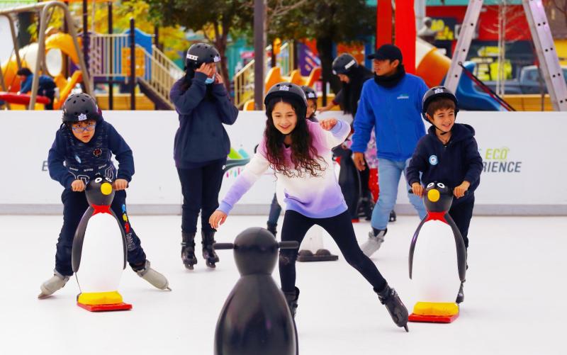 Gentileza - Pista de hielo en Quilicura