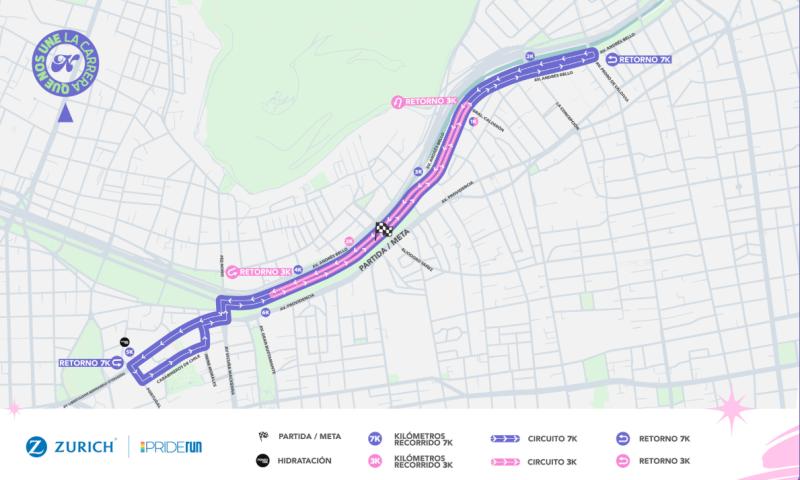 Desvíos Pride Run 2026 - Captura