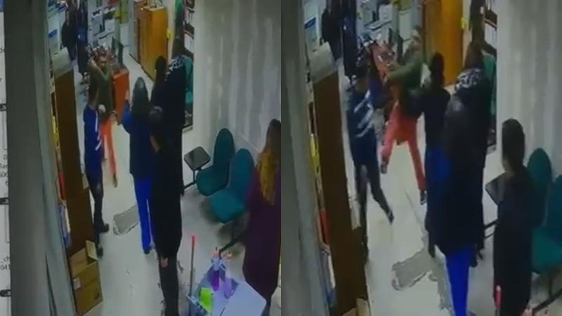 T13 - Exfuncionario de San Ramón atacó buses con adultos mayores y dejó a excompañero con fractura