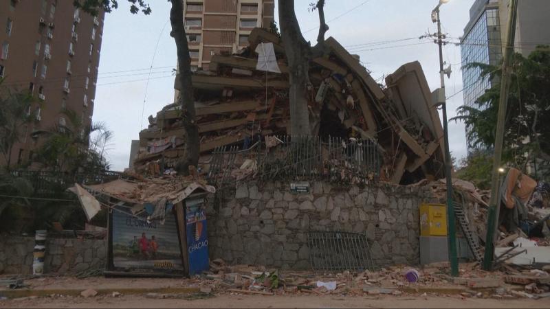 Destrozos tras dos terremotos en Venezuela