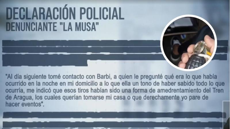 T13 - Quién es "La Musa", la chilena que se rebeló ante el Tren de Aragua