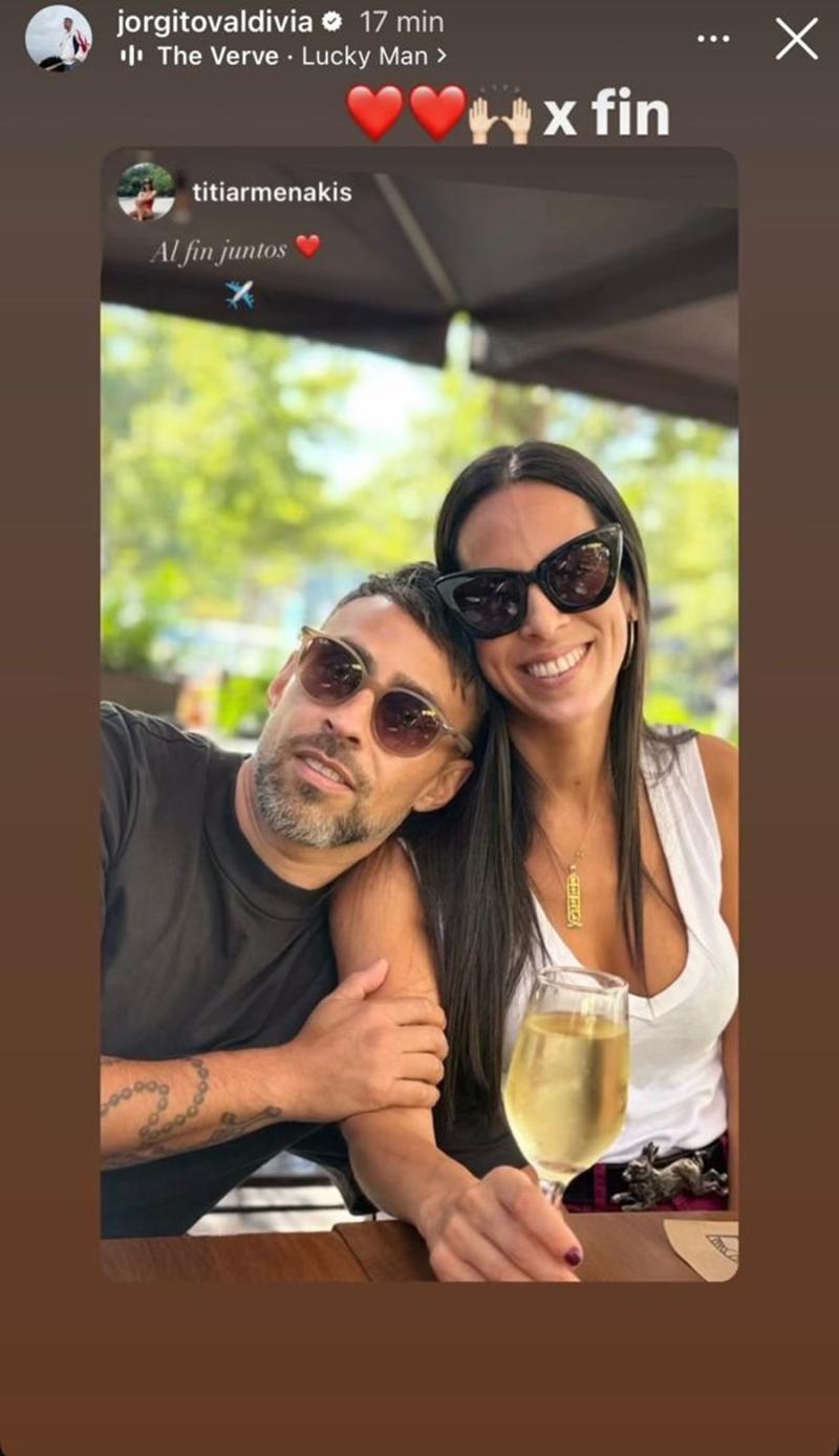 Instagram - Jorge Valdivia y Titi Armenakis
