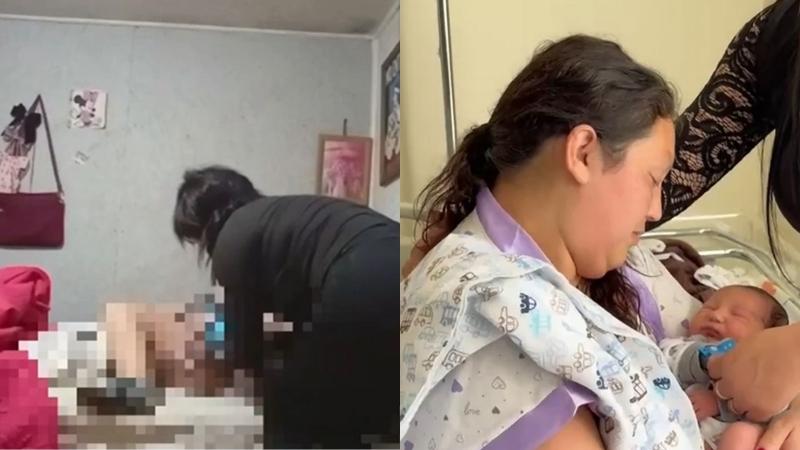 "Yo vine dos veces al hospital": Mujer con discapacidad intelectual dio a luz en su casa y su familia acusa violencia obstétrica en Puerto Montt