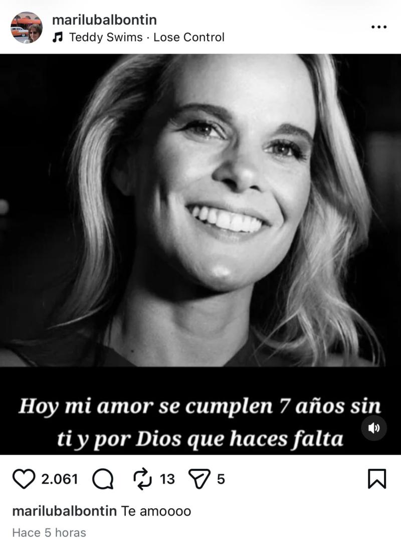 Instagram (Marilú Balbontín) - Javiera Suárez