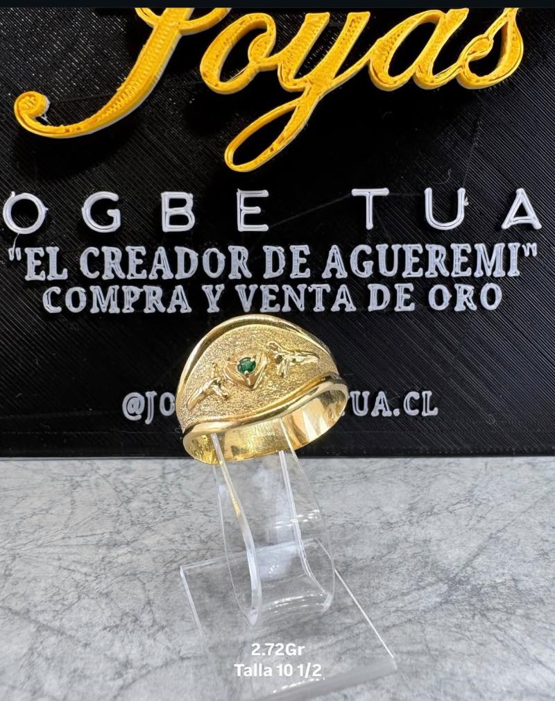 Joya de oro traficada - T13