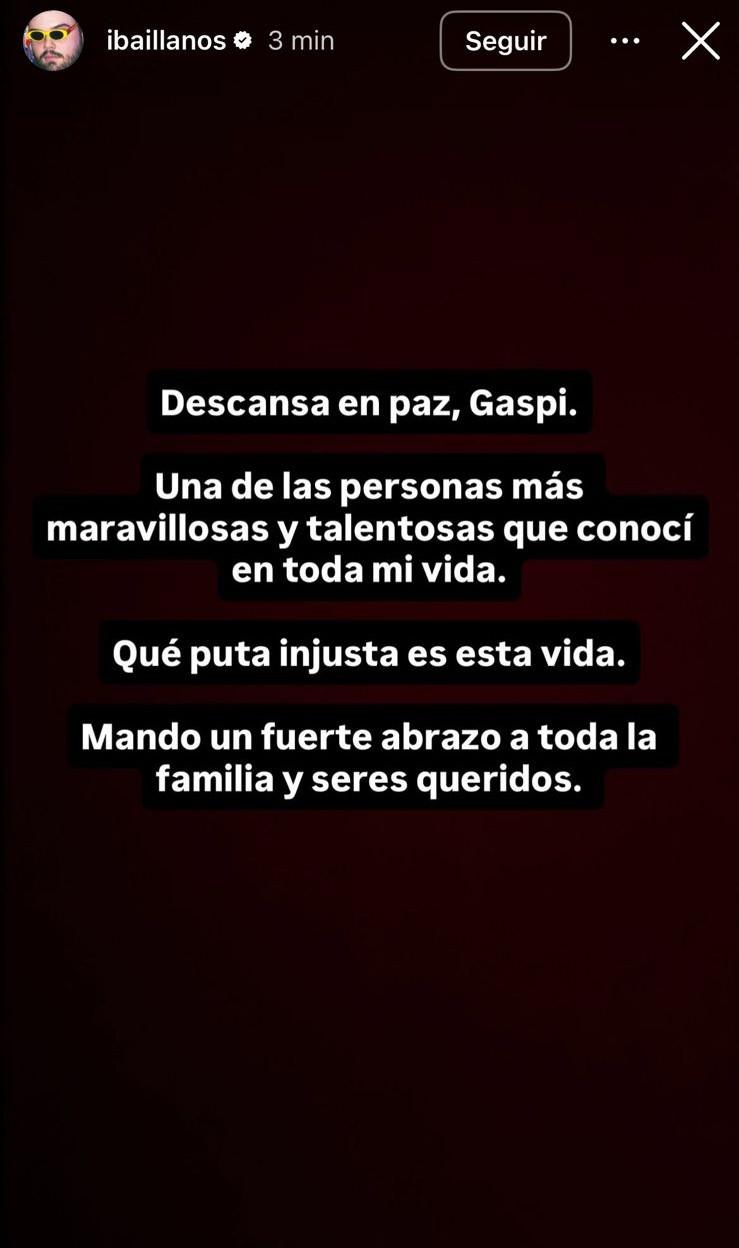 Desde AuronPlay hasta Ibai: mundo streamer despide a Gaspi - RRSS