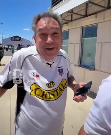 Periodista quiso burlarse de hinchas chilenos en el Mundial - Instagram: @tycsports