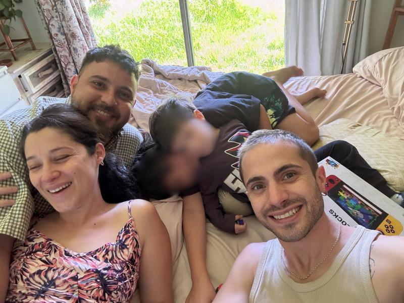Instagram - Fernanda Salazar y Francisco Dañobeitía con toda la familia
