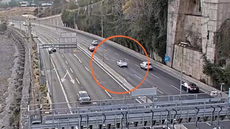 Cámaras captaron a conductor que circulaba a 264 km/h - T13