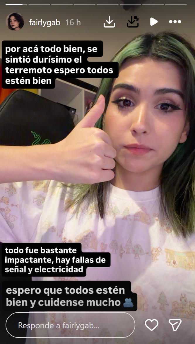 Streamer transmitió en vivo el terremoto en Venezuela - TikTok