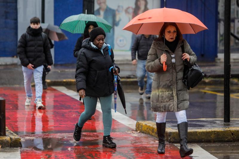 Agencia Uno - Lluvia en Santiago