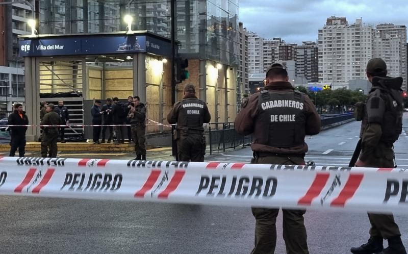 Accidente en estación de Metro en Viña del Mar deja al menos un fallecido - Aton
