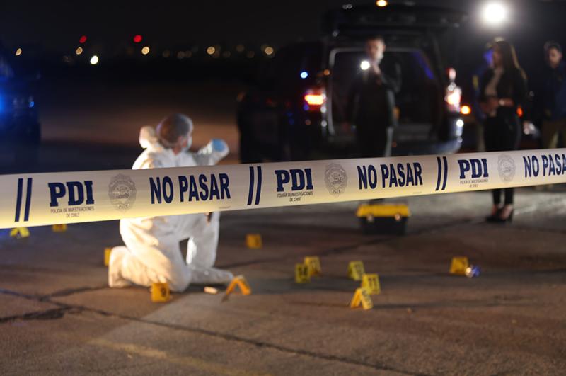PDI referencial - Hombre recibió al menos 10 disparos en Colina: Se encuentra con diagnóstico reservado