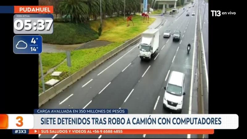 Roban camión con computadores avaluados en más de $350 millones: siete detenidos y toda la carga fue recuperada
