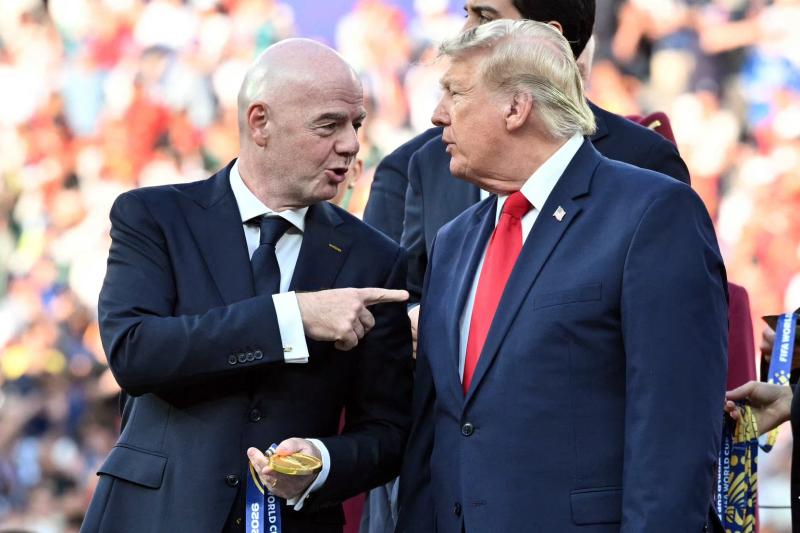AFP - Trump quiere a Infantino como secretario general de la ONU