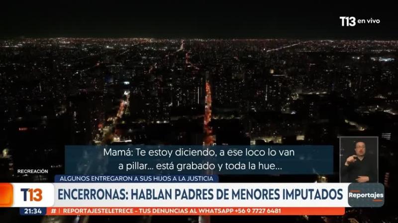 Los audios que complicaron a familias de adolescentes involucrados en encerronas: Adultos habrían conocido los delitos