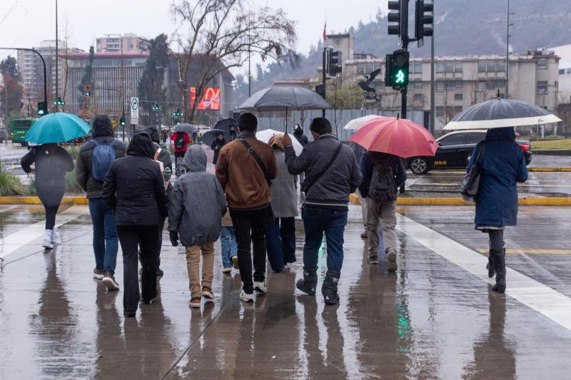 Agencia Uno - Lluvia en Santiago